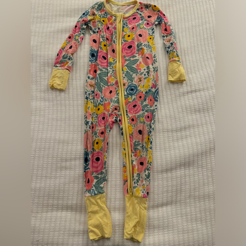 Little Sleepies Secret Garden sz 12-18 month